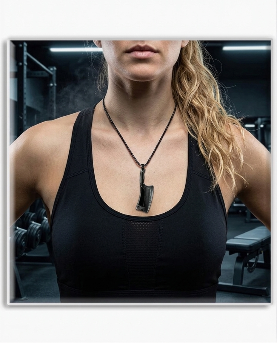 CLEAVER PENDANT BLACK