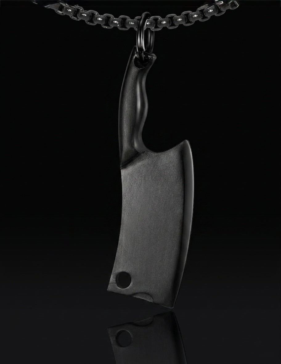 CLEAVER PENDANT BLACK